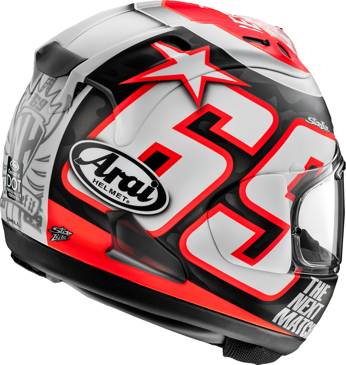 ARAI Corsair-X Helmet - Nicky Reset - Frost - Medium 0101-15897