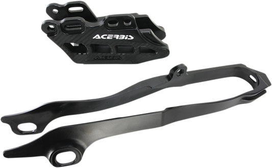 Kit deslizante y guía de cadena ACERBIS 2.0 - Honda CRF250R - Negro 2449430001