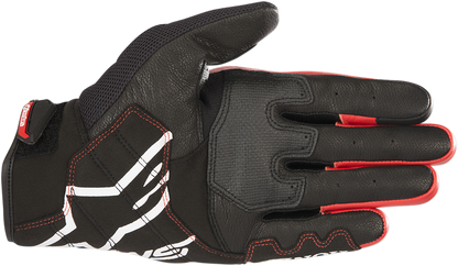 ALPINESTARS Honda SMX-2 Air Carbon V2 Gloves - Black/Red - Medium 3567818-13-M