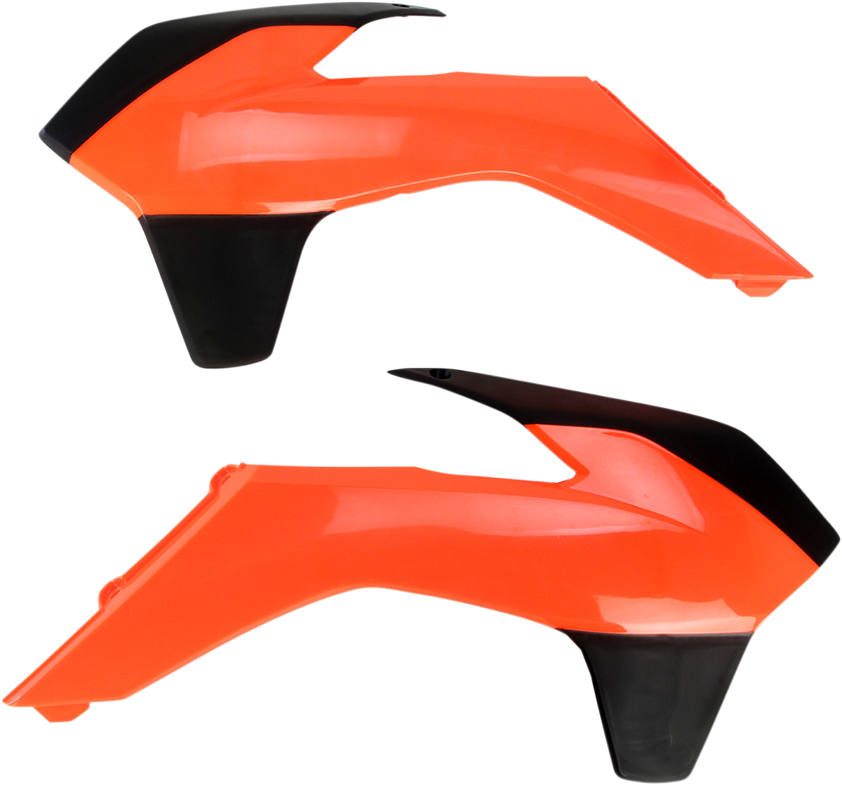 ACERBIS Radiator Shrouds - Fluorescent Orange/Black NOT FOR SX85 13-15 2314254617