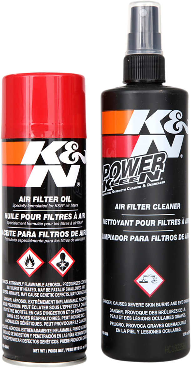 K & N Air Filter Care Kit - Aerosol 99-5000