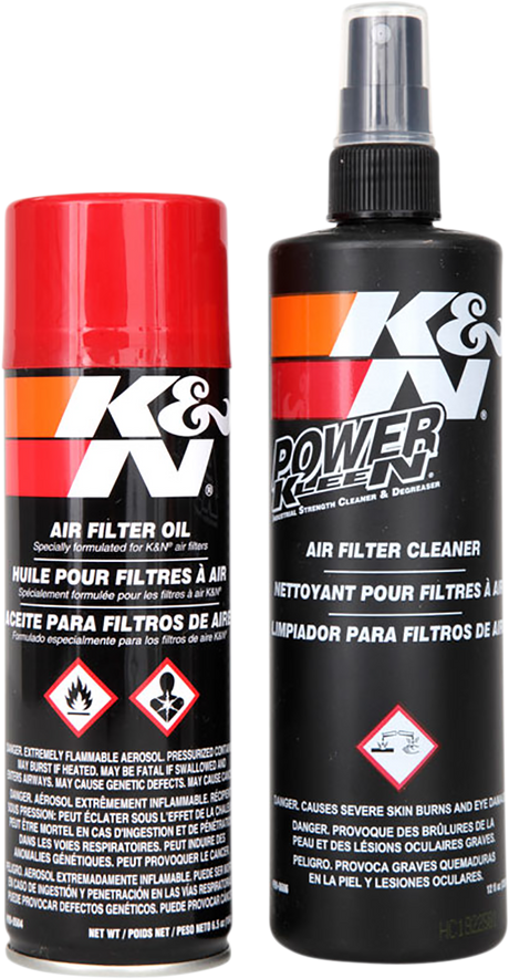 K & N Air Filter Care Kit - Aerosol 99-5000