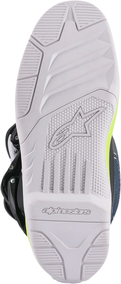 Botas ALPINESTARS Tech 3S - Negro/Azul/Rosa/Blanco/Amarillo - US 5 2014018-1176-5 