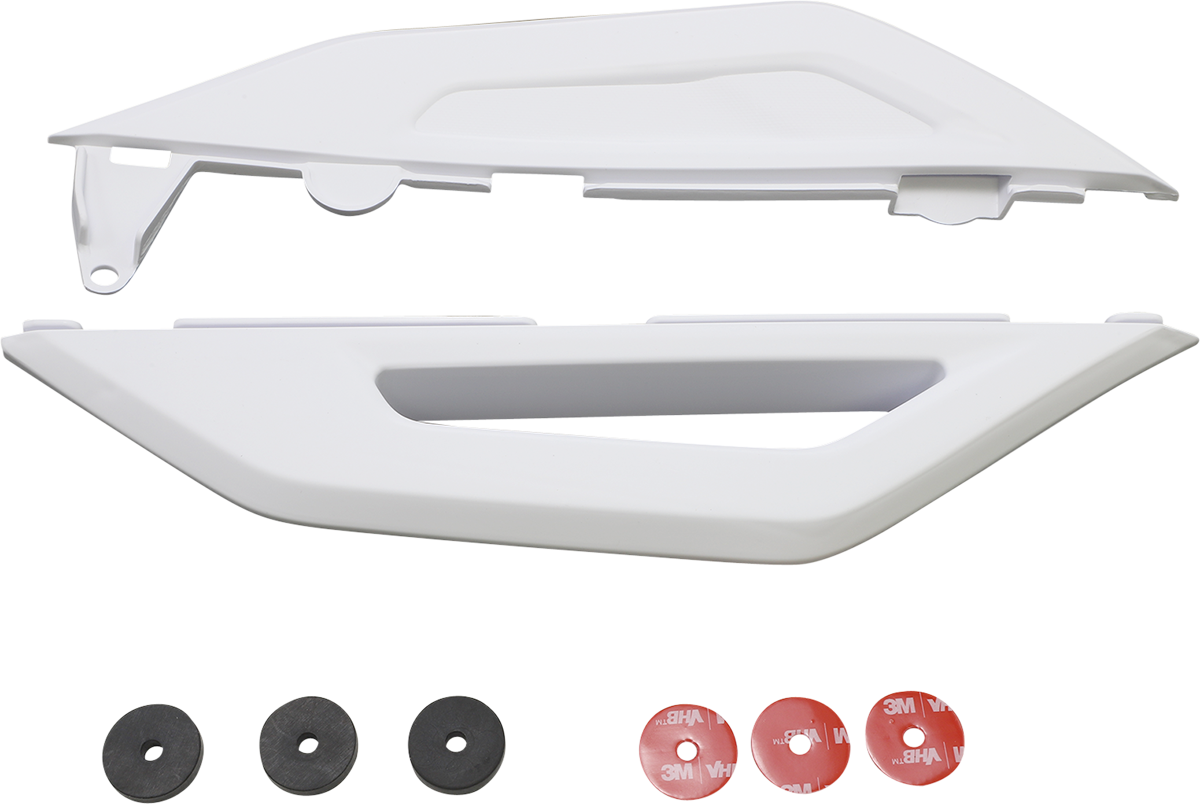 ACERBIS Side Panels - White 2858880002