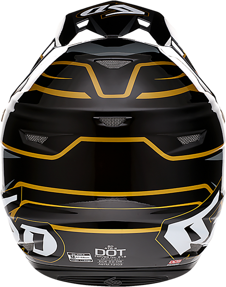 6D ATR-2 Helmet - Phase - Black/Gold - XS 12-2804