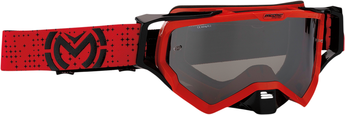 MOOSE RACING XCR Goggles - Pro Stars - Red/Black 2601-2668