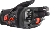 ALPINESTARS SMX Z Drystar® gloves - Black/Fluo Red - XL 3527421-1030-XL