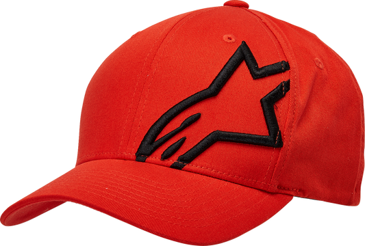 Gorro ALPINESTARS Corp Shift 2 - Rojo cálido/Negro - Pequeño/Mediano 1032810083107SM 