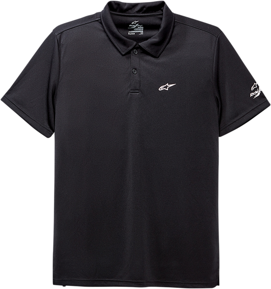 ALPINESTARS Scenario Performance Polo Shirt - Black - Large 12304110010L