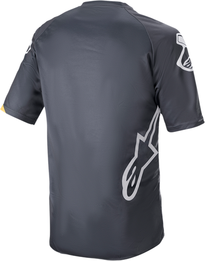 Camiseta ALPINESTARS Racer V3 - Gris/Amarillo - Grande 1762922-1619-LG 