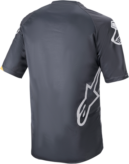 ALPINESTARS Racer V3 Jersey - Gray/Yellow - Large 1762922-1619-LG