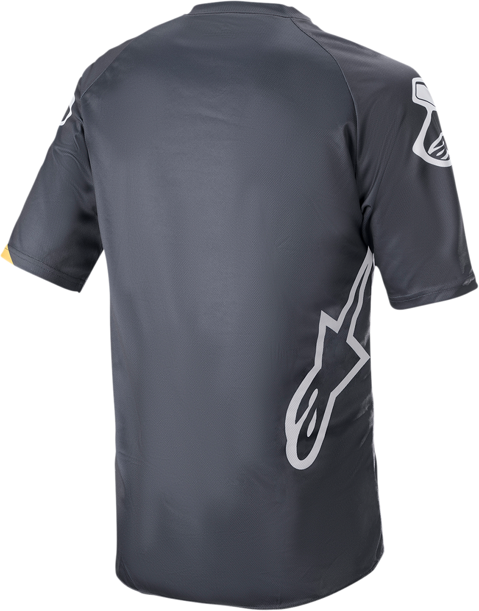 Camiseta ALPINESTARS Racer V3 - Gris/Amarillo - 2XL 1762922-1619-2X 