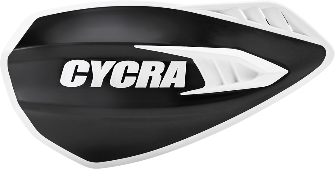 CYCRA Handguards - Cyclone - Black/White 1CYC-0056-315