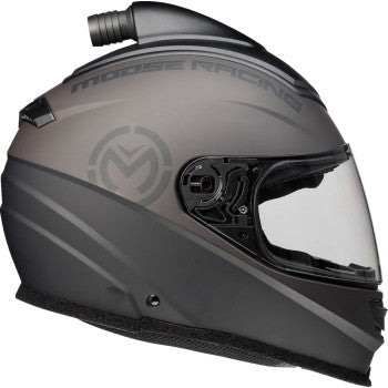 MOOSE RACING Air Intake Helmet - Black - XL 0110-8095