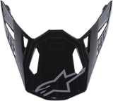 ALPINESTARS Supertech M8 Visor - Radium - White/Black/Gloss Mid Gray 8981151-1180