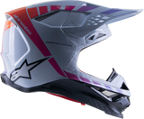 ALPINESTARS Supertech M10 Helmet - Daytona - MIPS® - Haze Gray/Orange Fluo/Rhodamine - XL 8302423-9243-XL