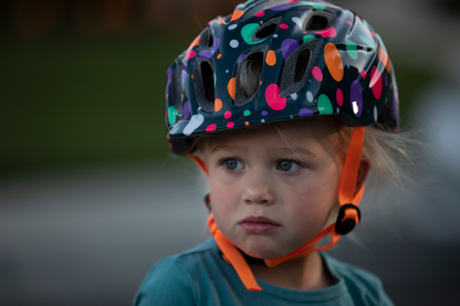 Casco iluminado KALI Child Chakra - Confeti - Verde azulado brillante - XS 221022134 