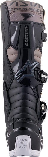 Botas ALPINESTARS Tech 7 Enduro Drystar - Negro/Gris/Oro - US 7 2012620-1959-7 