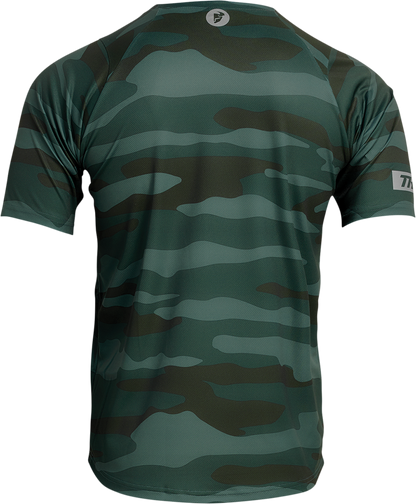 THOR Assist Jersey - Short-Sleeve - Camo Green - Large 5020-0022