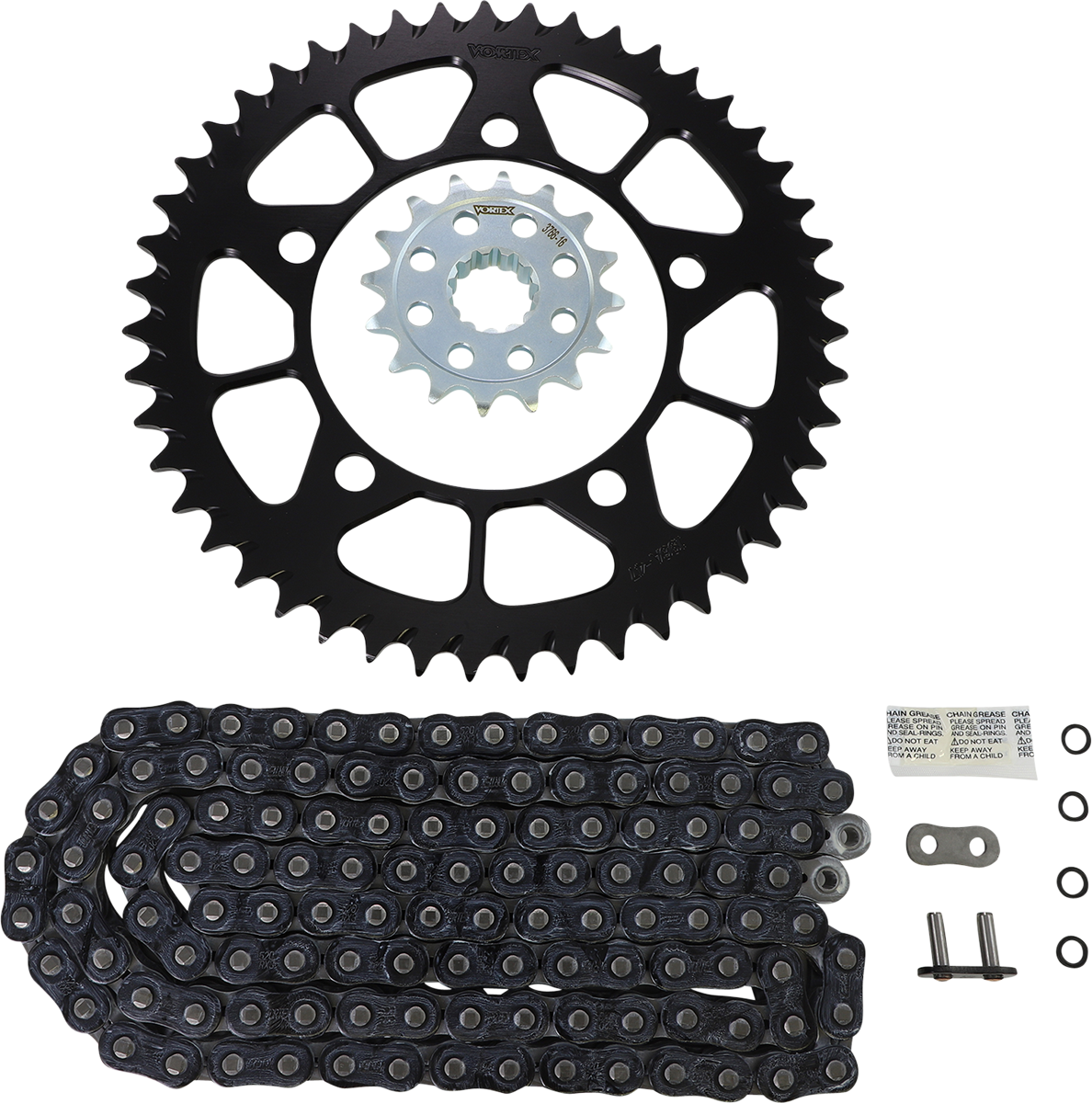 Kit de cadena VORTEX - Negro CK7613 