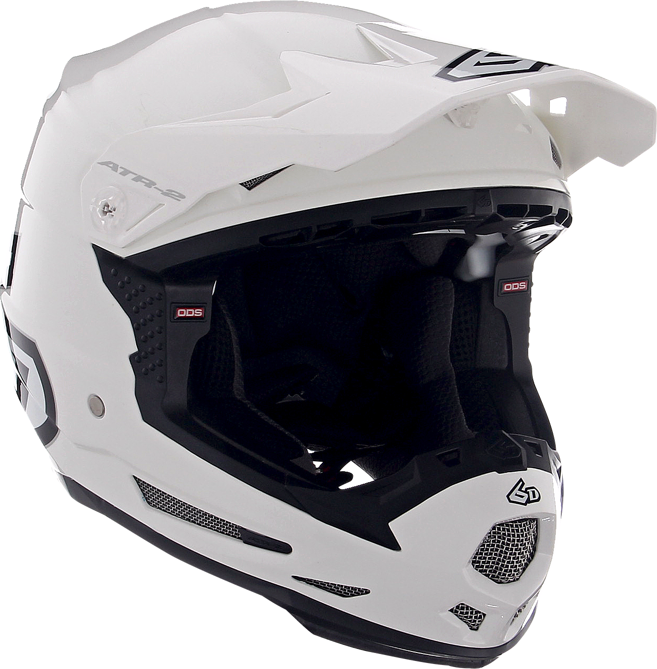 6D ATR-2Y Helmet - Gloss White - Medium 11-5611