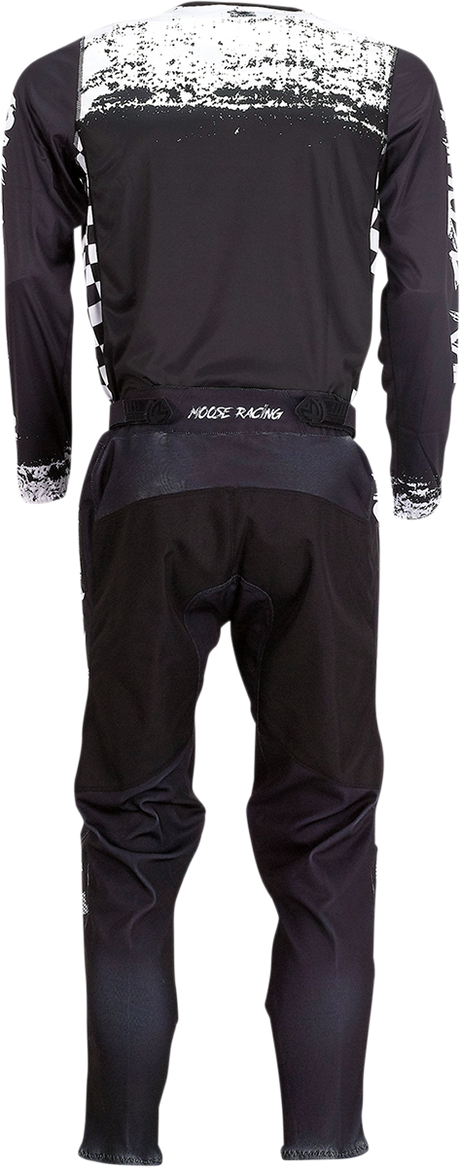 MOOSE RACING M1 Jersey - Black/White - Medium 2910-6889