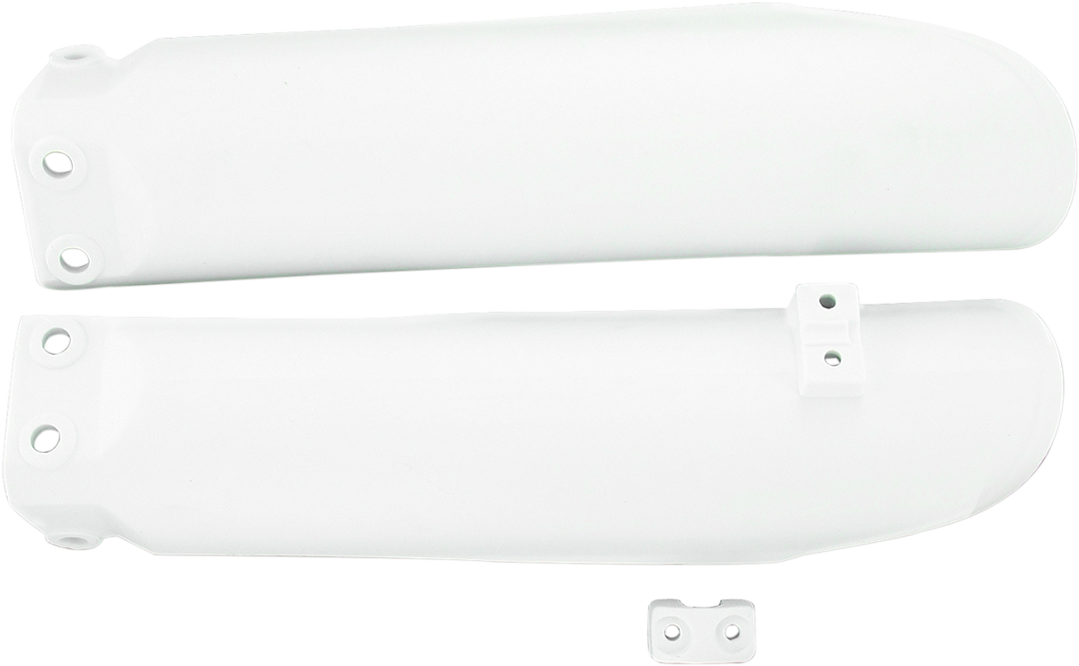 ACERBIS Lower Fork Covers for Inverted Forks - White 2253090002