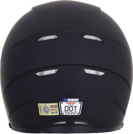 AFX FX-99 Helmet - Matte Black - Large 0101-11045