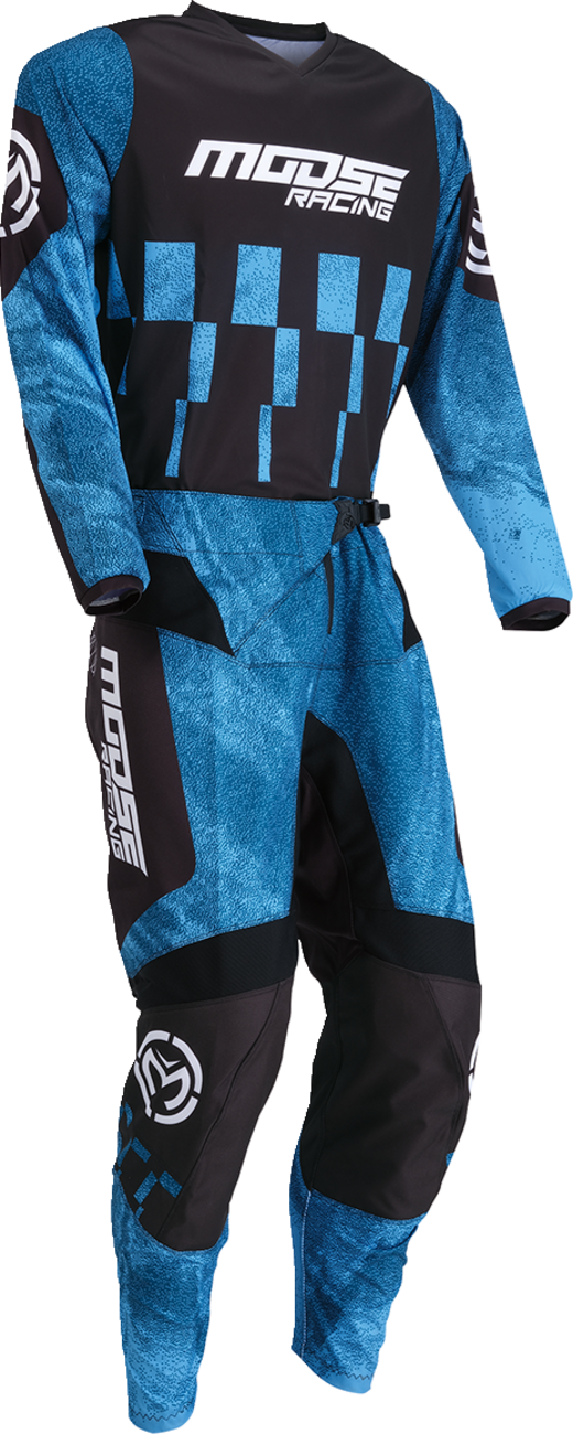 MOOSE RACING Qualifier Jersey - Blue/Black - Large 2910-7536