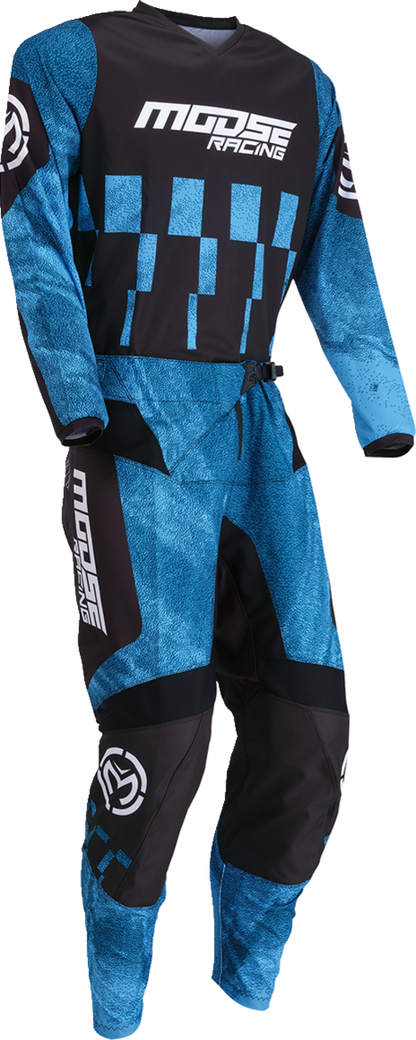 MOOSE RACING Qualifier Jersey - Blue/Black - Large 2910-7536