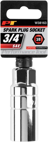 PERFORMANCE TOOL Socket - Spark/Plug - 3/4" W38163