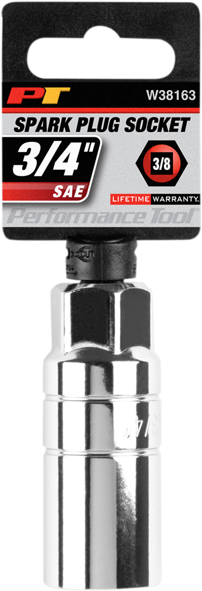 HERRAMIENTA DE RENDIMIENTO Dado - Chispa/Bujía - 3/4" W38163 