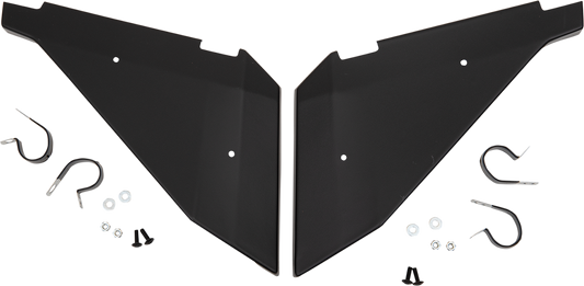 MOOSE RACING Side Panels - Black - RZR CMU19483-20