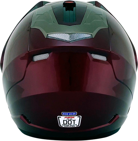 AFX FX-50 Helmet - Wine - Medium 0104-1389