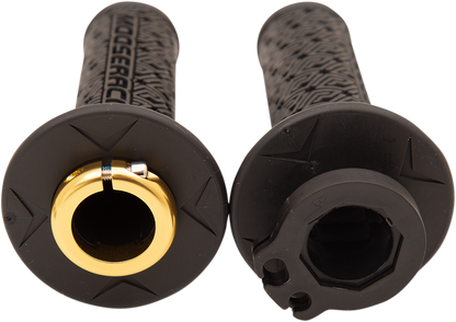 MOOSE RACING Grips - Lock-On - Black/Gold B36MRB-D