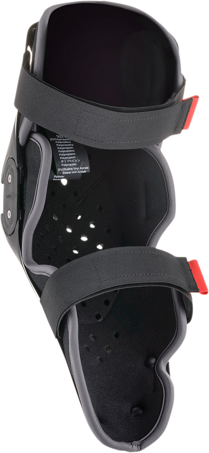 ALPINESTARS SX1 v2 Knee Guards - Black/Red - S/M 6506321-13-S/M