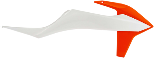 ACERBIS Radiator Shrouds - White/'16 Orange 2726515412