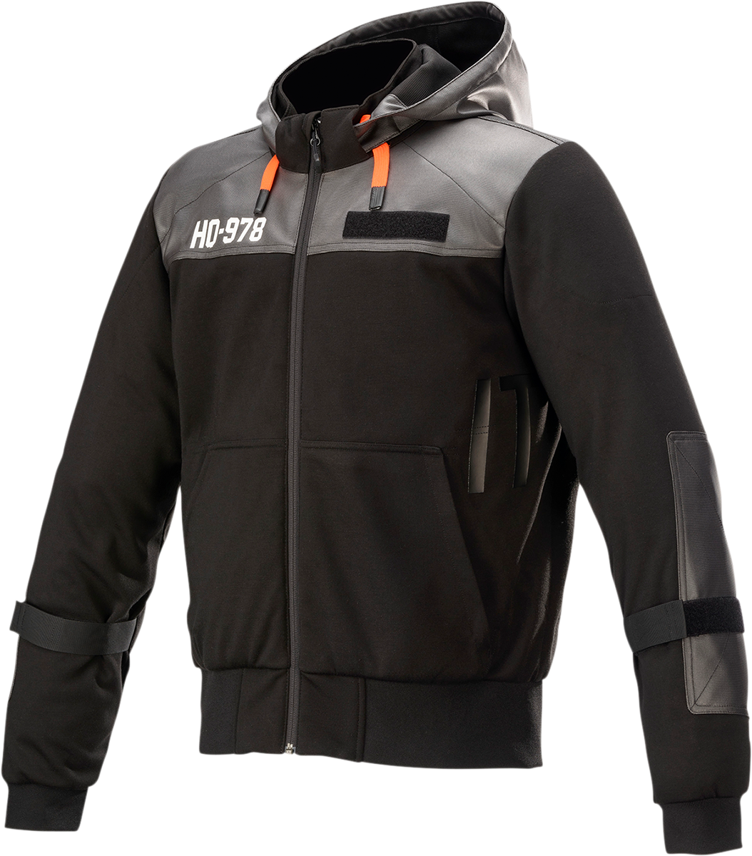 ALPINESTARS Shotaro Hoodie - Black - 4XL 4207421-10-4X