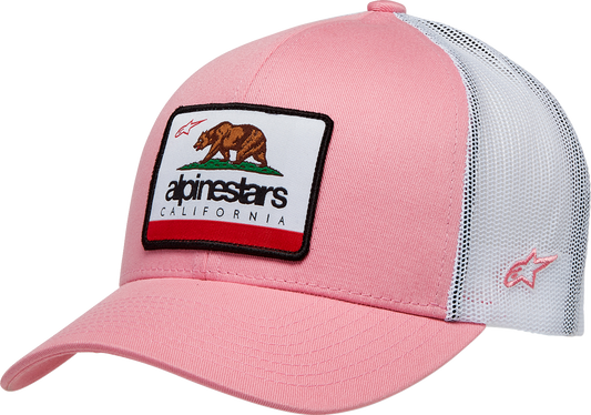 Gorro ALPINESTARS Cali 2.0 para mujer - Rosa/Blanco - Talla única 1232819003110OS 