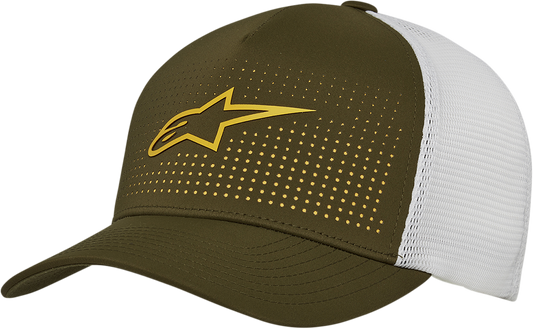 Gorro ALPINESTARS Perf - Militar/Blanco - Pequeño/Mediano 1211810316920SM 