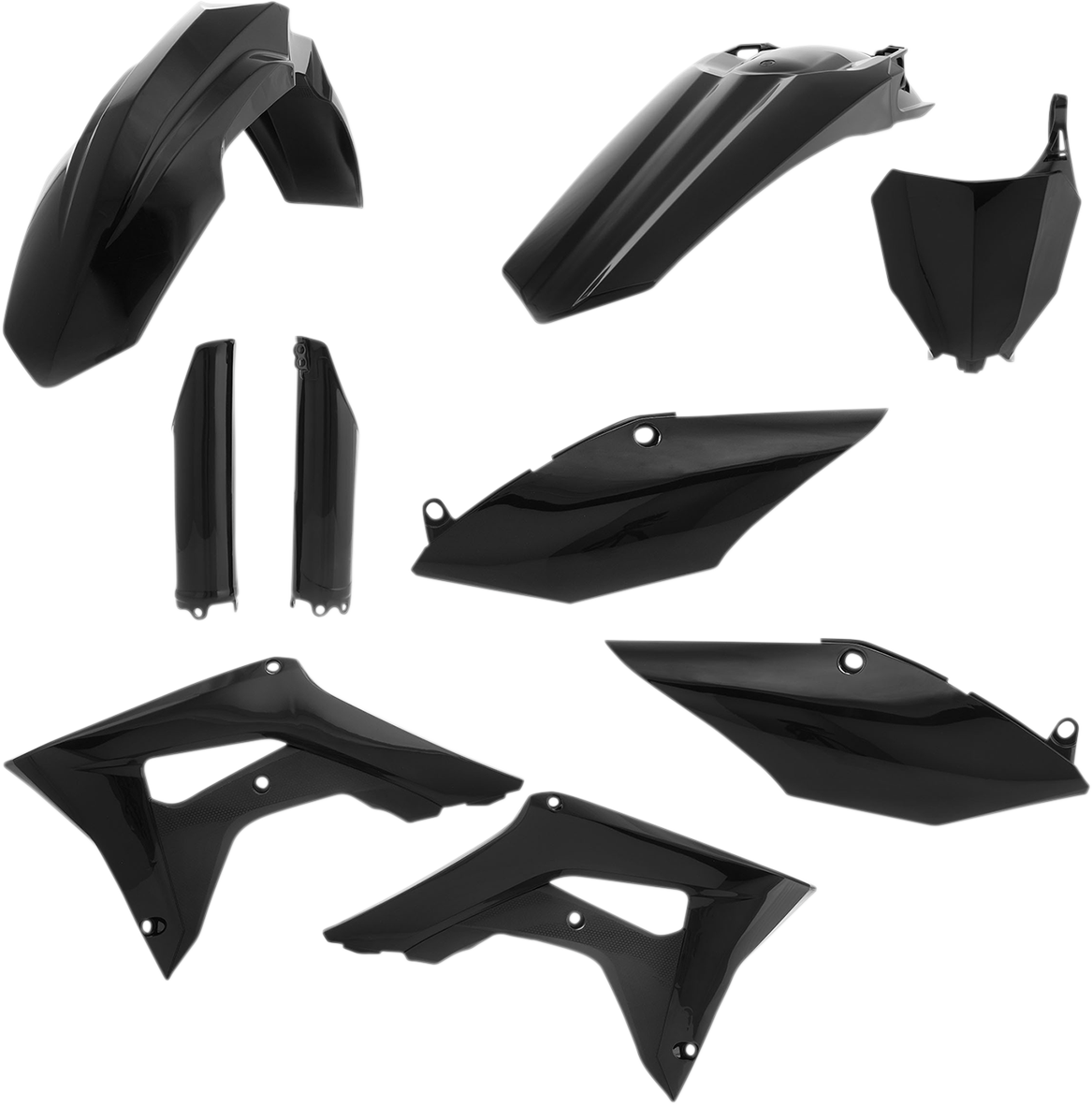 ACERBIS Full Replacement Body Kit - Black 2630700001