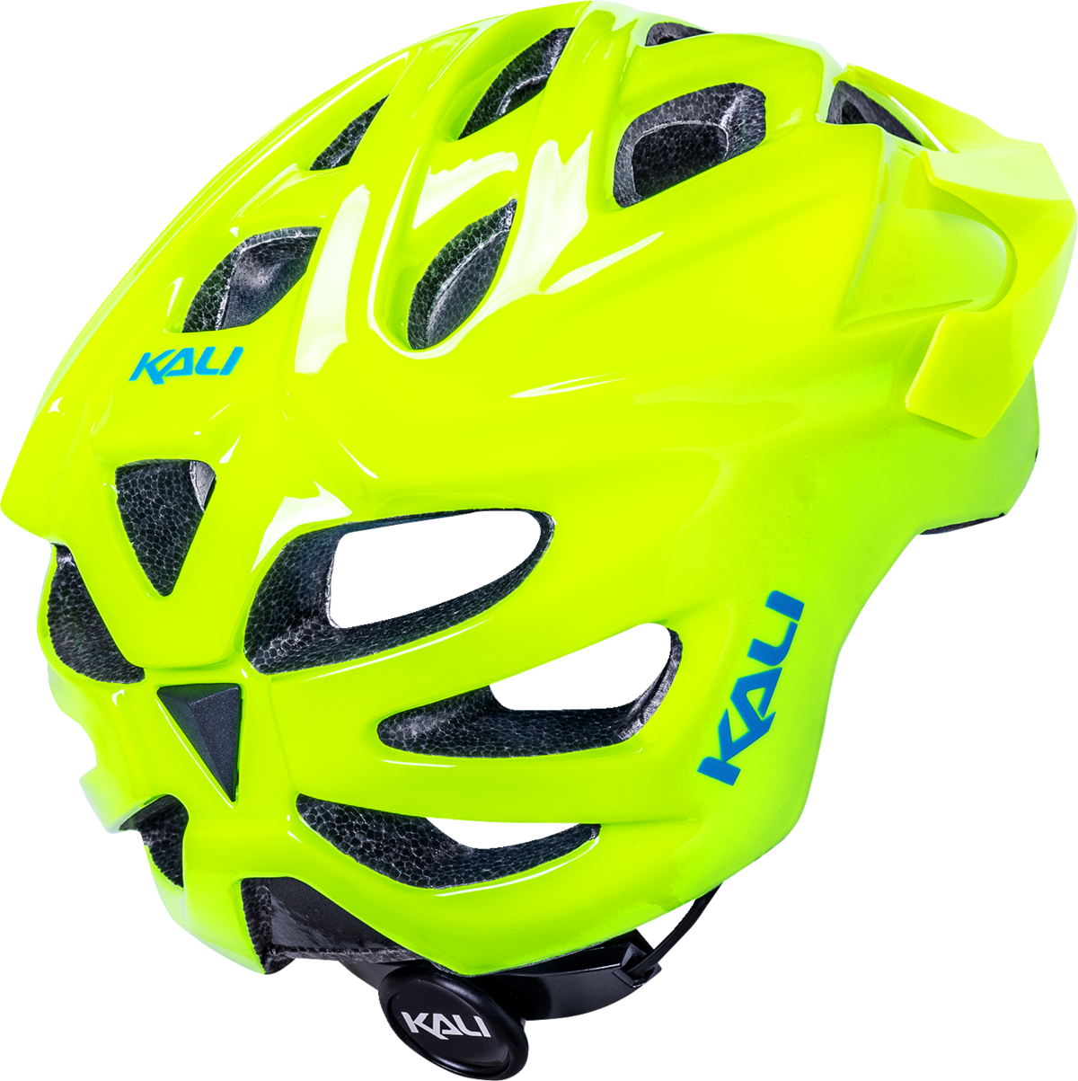 KALI Youth Chakra Helmet - Gloss Neon Yellow 0220922122