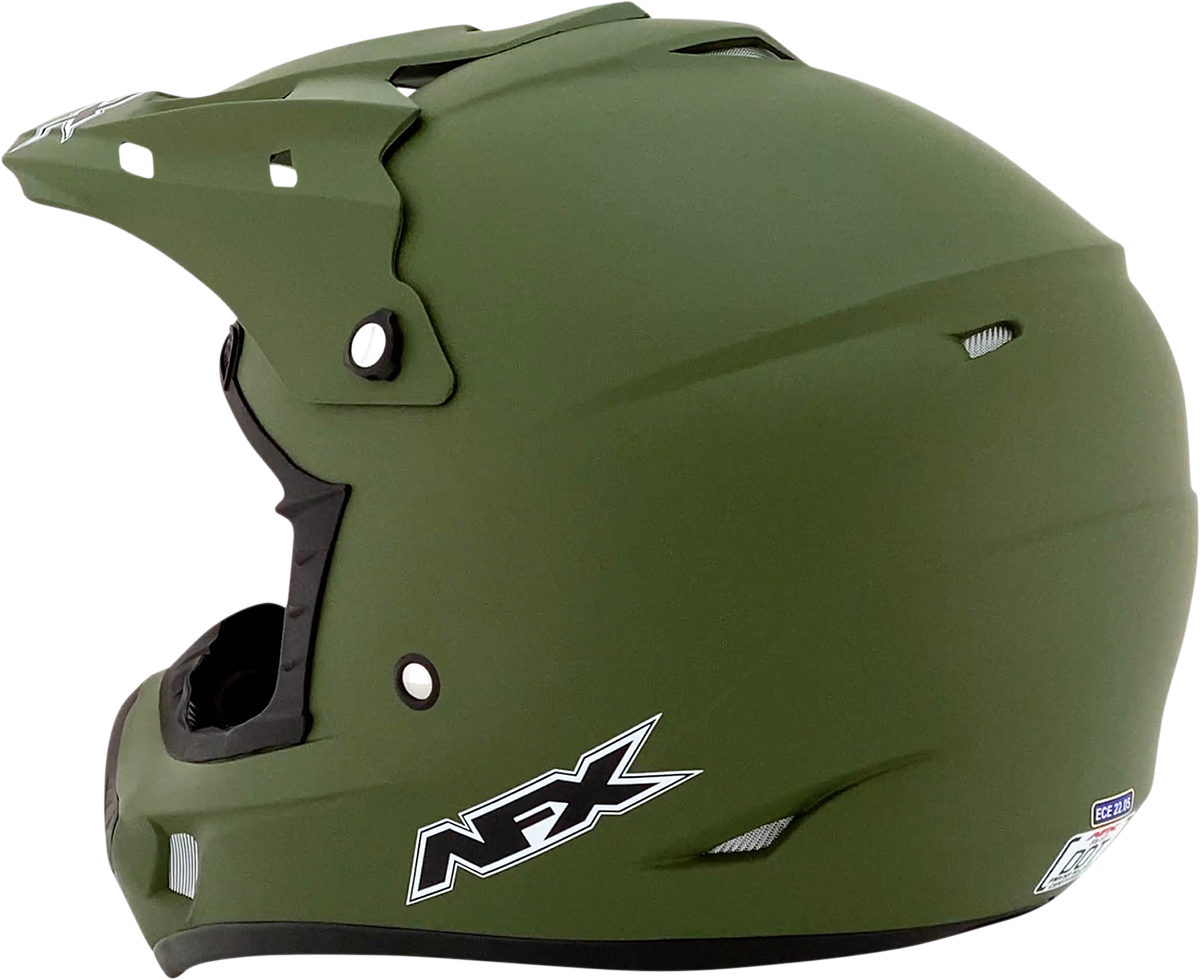 AFX FX-17 Helmet - Flat Olive Drab - Large 0110-4449