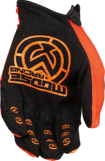 MOOSE RACING Youth SX1™ Gloves - Orange - Large 3332-1756