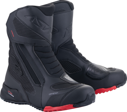 ALPINESTARS RT-7 Drystar® Boots - Black/Red - US 13 / EU 47 2443023-13-47