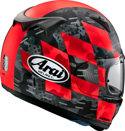 ARAI Regent-X Helmet - Patch - Red Frost - Large 0101-15836