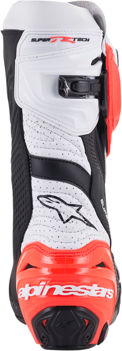 ALPINESTARS Supertech V Boots - Black/Fluo Red/White - US 8 / EU 42 2220121-124-42