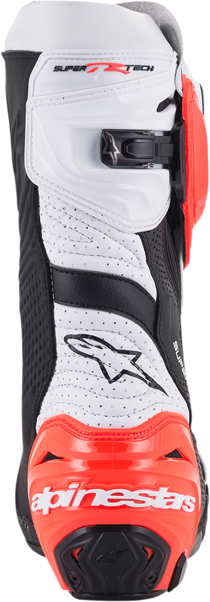 ALPINESTARS Supertech V Boots - Black/Fluo Red/White - US 9.5 / EU 44 2220121-124-44