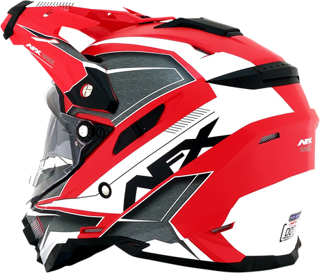 AFX FX-41 Helmet - Range - Matte Red - Medium 0140-0067
