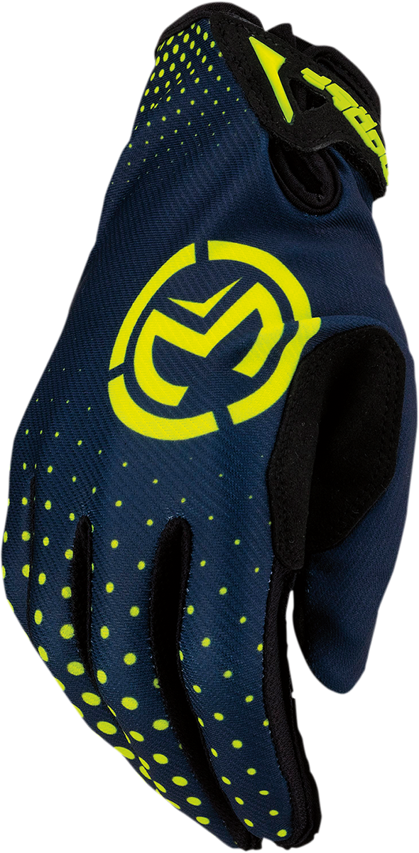 MOOSE RACING SX1™ Gloves - Navy/Hi-Vis - Medium 3330-6559